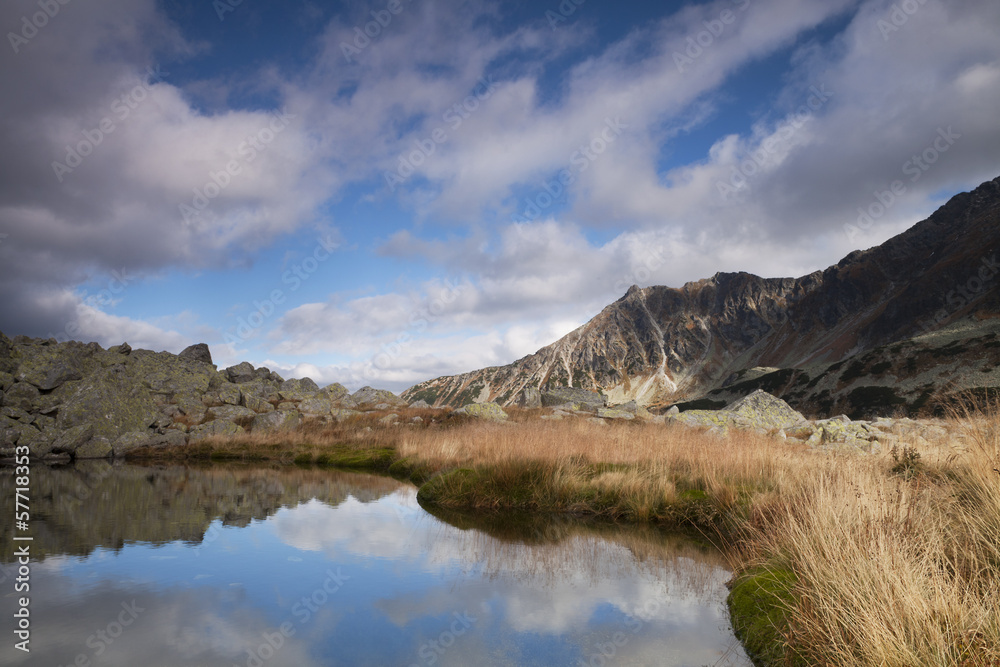 lake in mountains