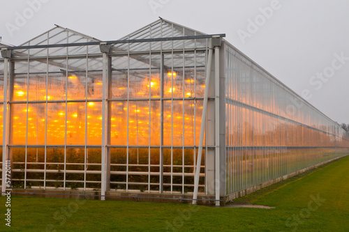 The exterior of a greenhouse © creativenature.nl