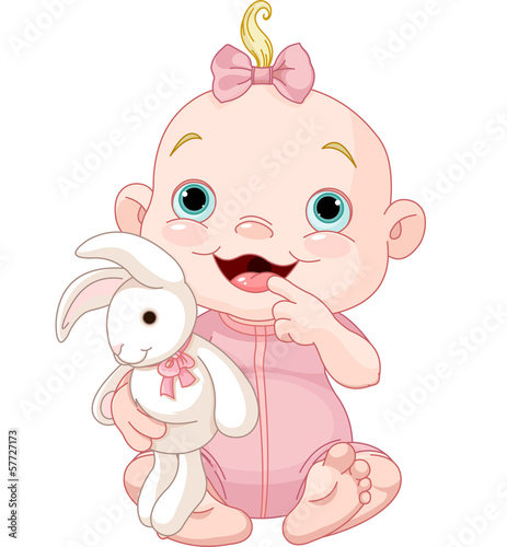 Cute baby girl