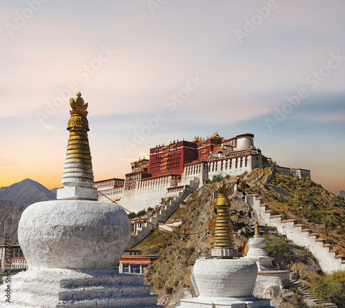 Potala Palace in Lhasa -Tibet