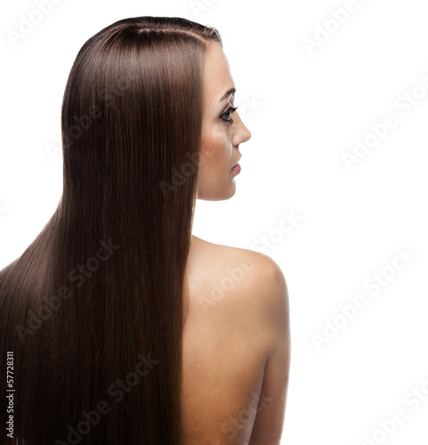 beauty woman with long hair