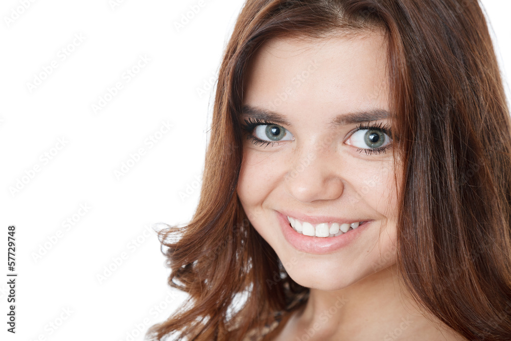 young female smiling young female smiling