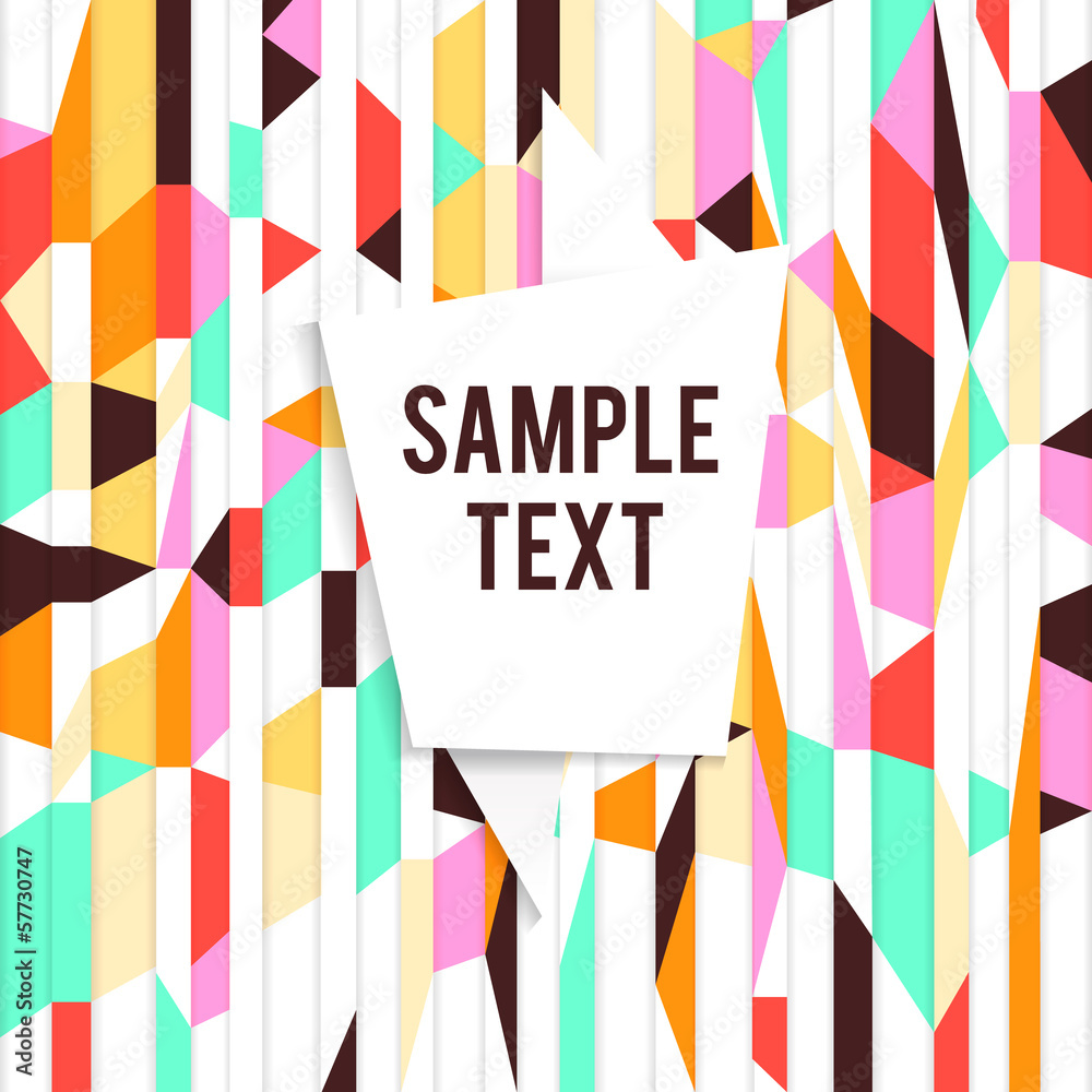 Retro abstract background Retro abstract background