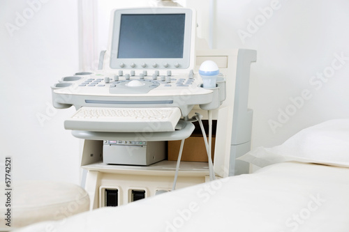 Examination Room With Ultrasonography Machine