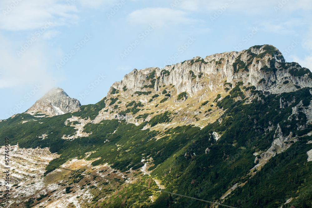 Giewont w górach Tatrach