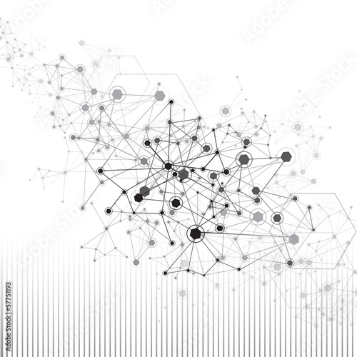 Molecule And Communication Background