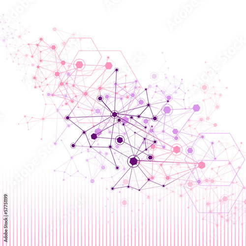Molecule And Communication Background