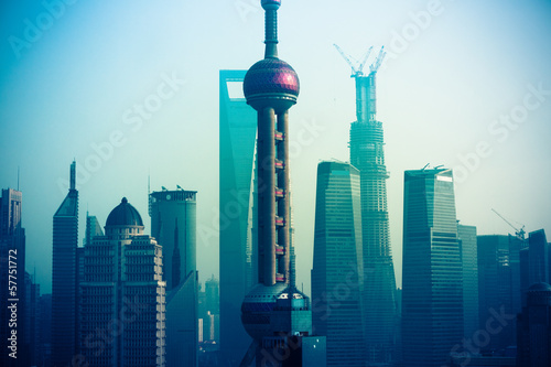 Canvas Print shanghai china
