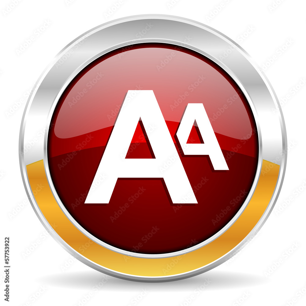 alphabet icon alphabet icon
