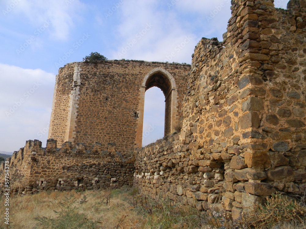 Battlements , Castle of Montalban , San Martin de Montalban , To