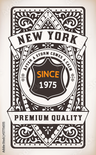Vector. Retro design