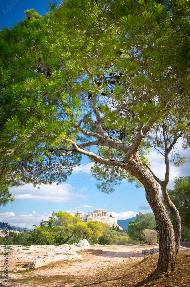 Beautiful view of ancient Acropolis, Athens, Greece Beautiful view of ancient Acropolis, Athens, Greece