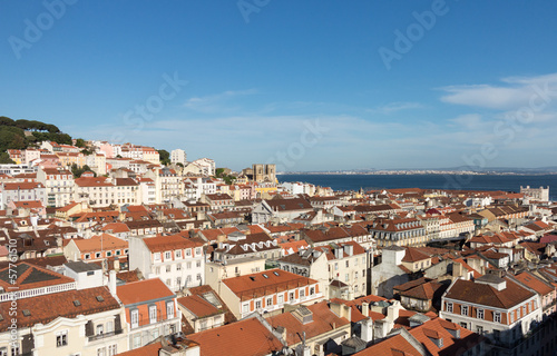 Alfama district of Lisbon Portugal