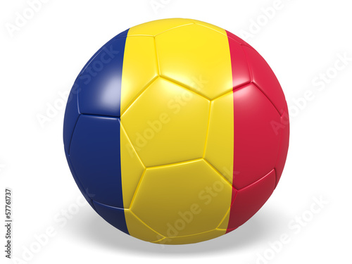 Chad Football or Soccer Ball