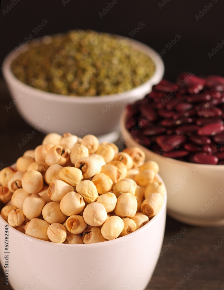 Lotus seeds and beans Lotus seeds and beans