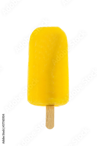 orange iced-lolly