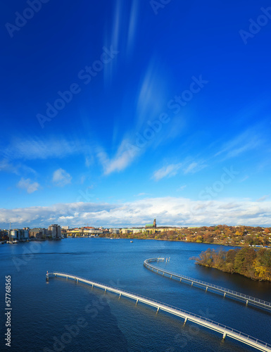 Stockholm, a view of the southern parts © stefanholm