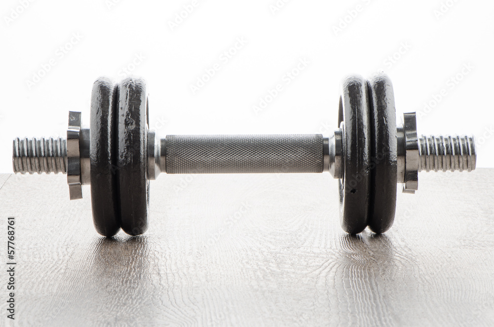 Fototapeta premium Dumbbell weights