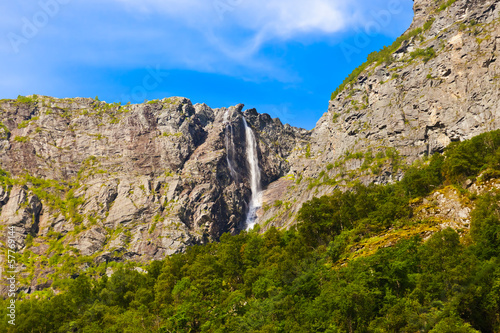 Waterfall in Flam - Norway