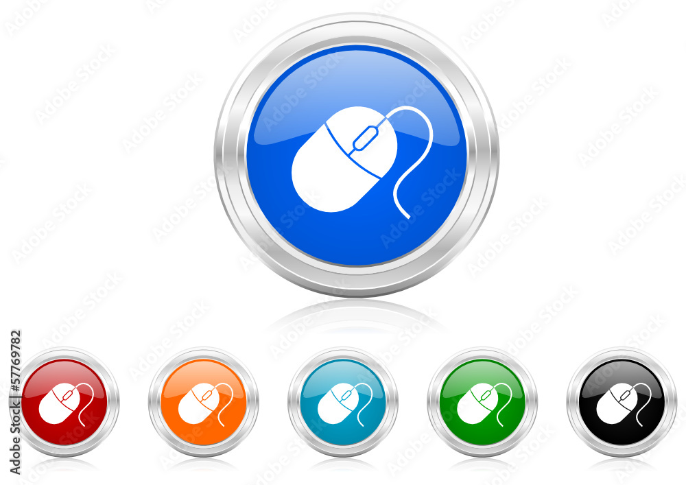 mouse icon vector set mouse icon vector set