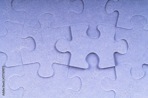 Blue Complete Puzzle Pieces