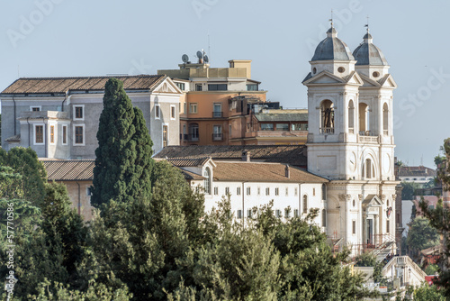 Roma, Trinità dei Monti, veduta © Gian Paolo Tarantini