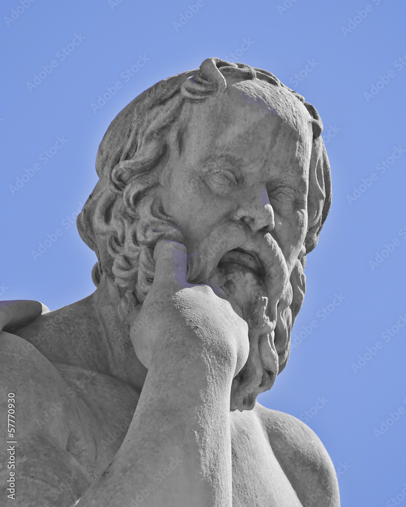 Socrates the ancient Greek philosopher