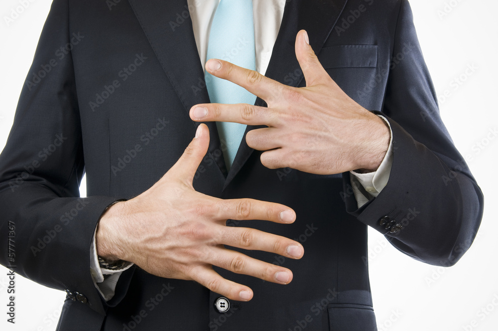 Obraz premium finger eight