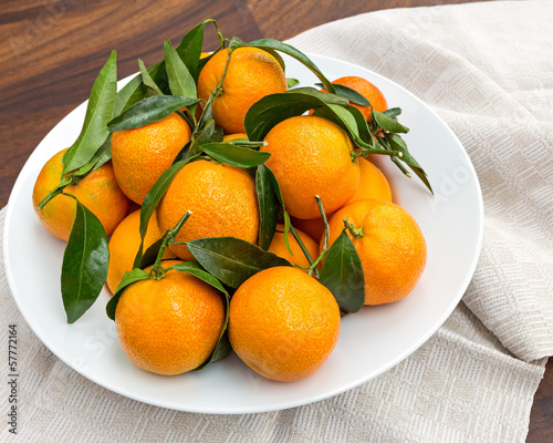 mandarine oranges in a bowl