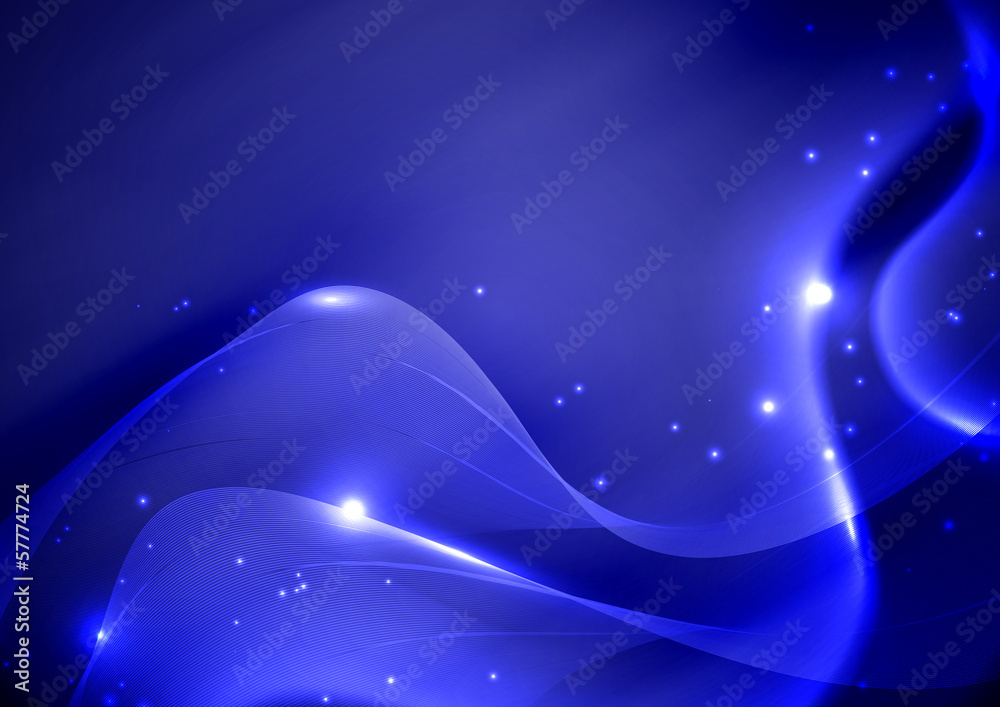 Fototapeta premium Blue Abstract Background.