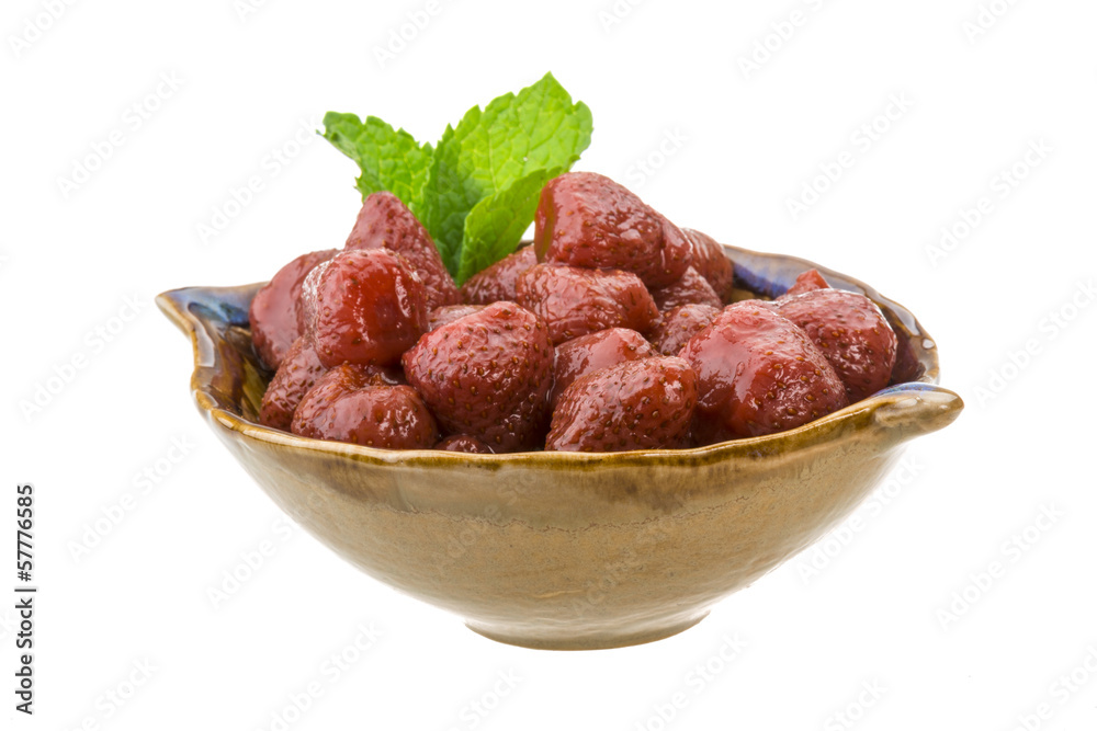 Marinated strawberry Marinated strawberry
