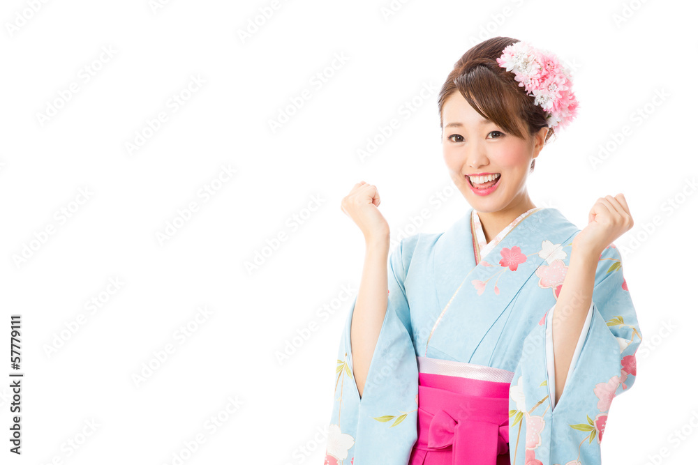 japanese traditional woman on white background japanese traditional woman on white background