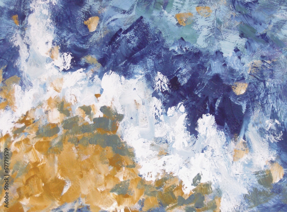 Naklejka premium The wave