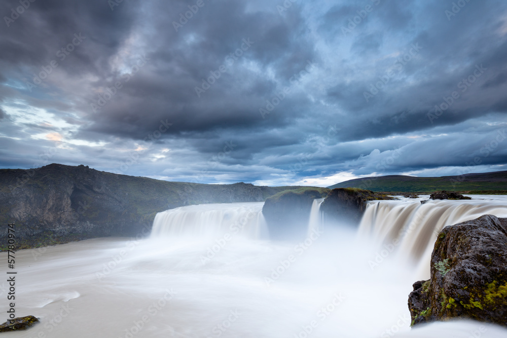 Godafoss waterfall Godafoss waterfall