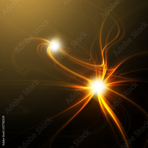 abstract light background orange color