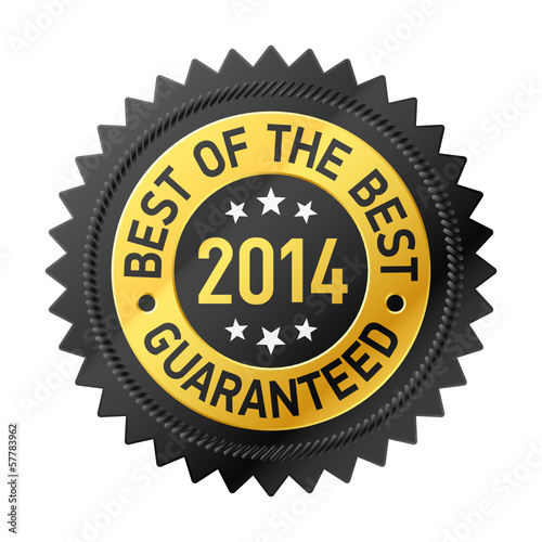 Best of the Best 2014 label