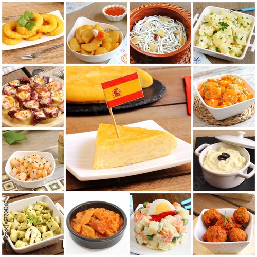 Assortment of Spanish Tapas