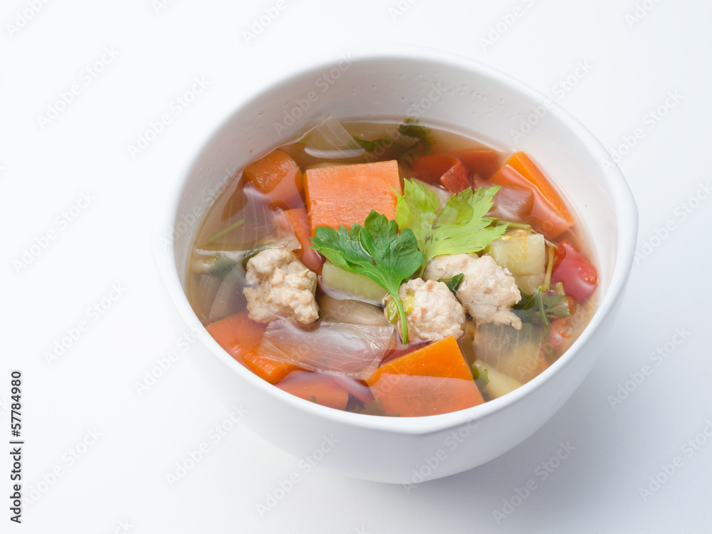 chicken soup with vegetable chicken soup with vegetable