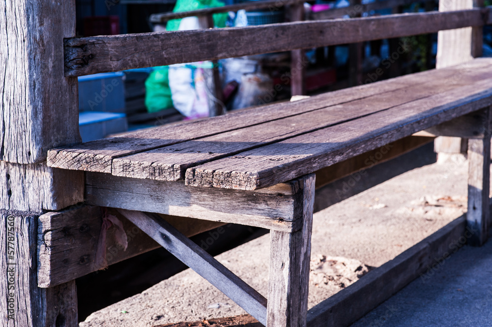 Fototapeta premium Wood chair