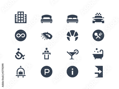 Hotel icons
