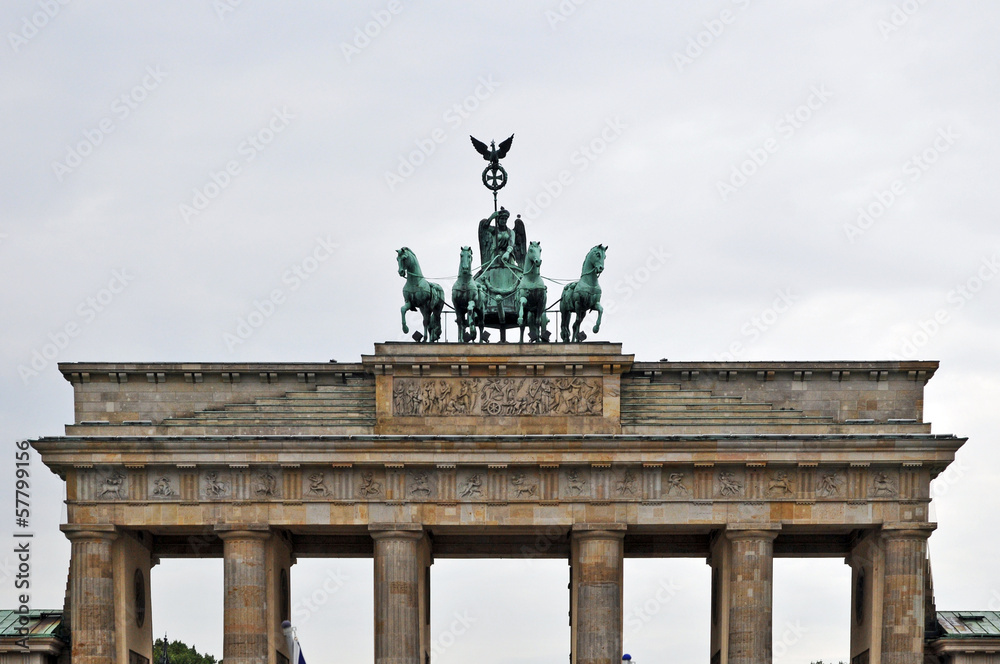 Berlino, la porta di Brandeburgo (Brandenburger Tor)