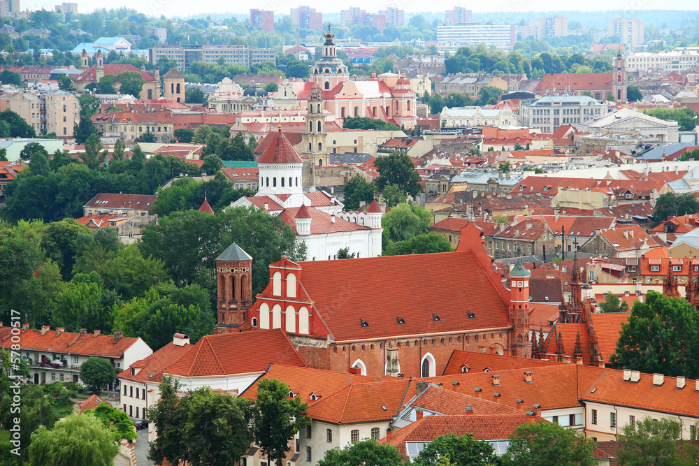 Fototapeta premium Vilnius old town, Lithuania