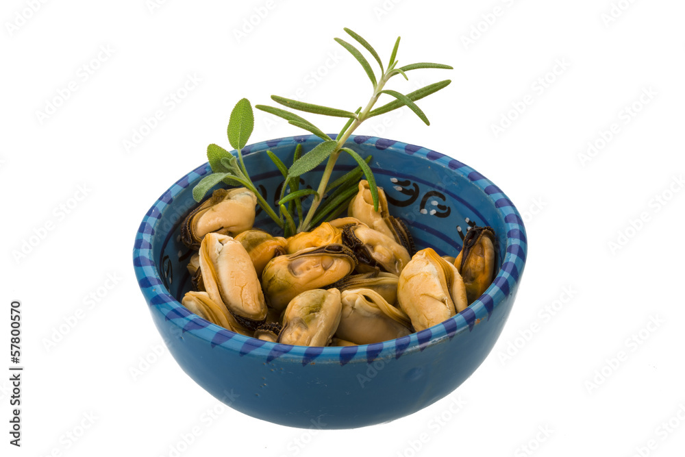 Marinated mussels Marinated mussels