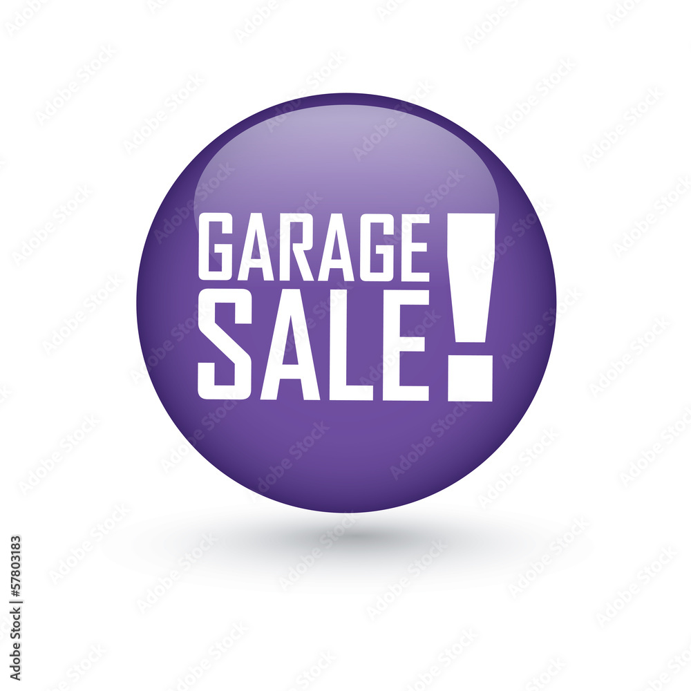 garage sale label garage sale label