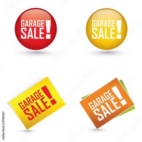 garage sale labels