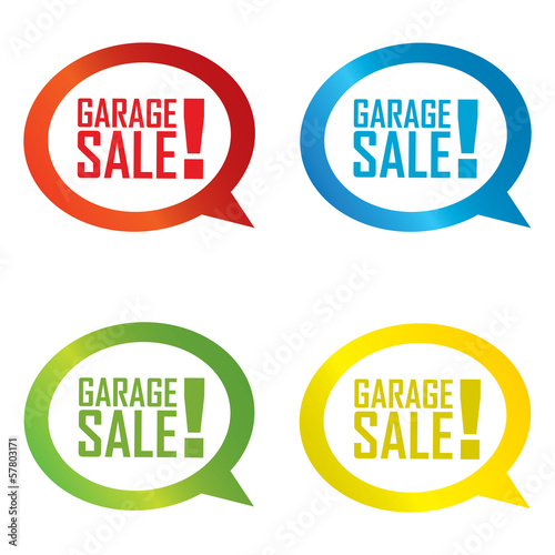 garage sale labels