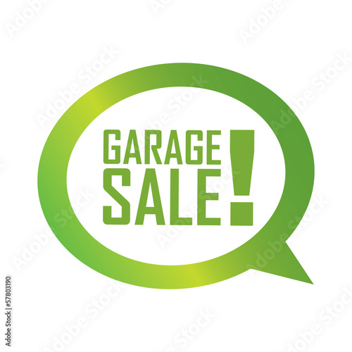 garage sale label