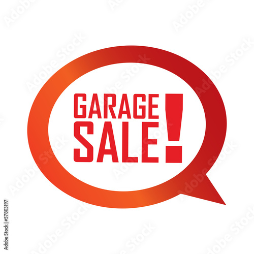 garage sale label
