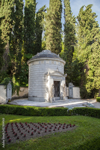 Tomb of the scientist Alessandro Volta