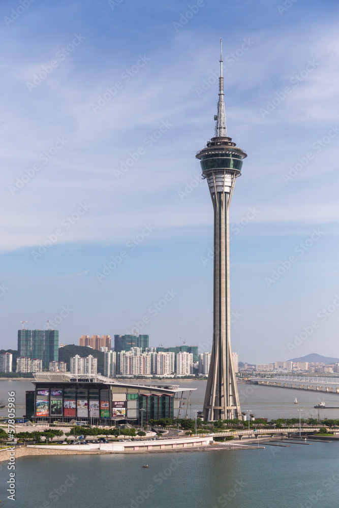 Obraz premium Macau Tower at Macau , China